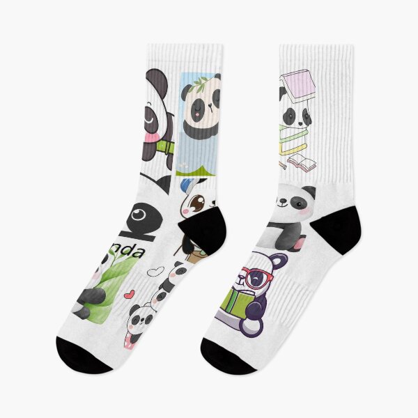 Item preview, Panda Vibes – Cute Panda Aesthetic Collage by farwawears designed and sold by farwawears.