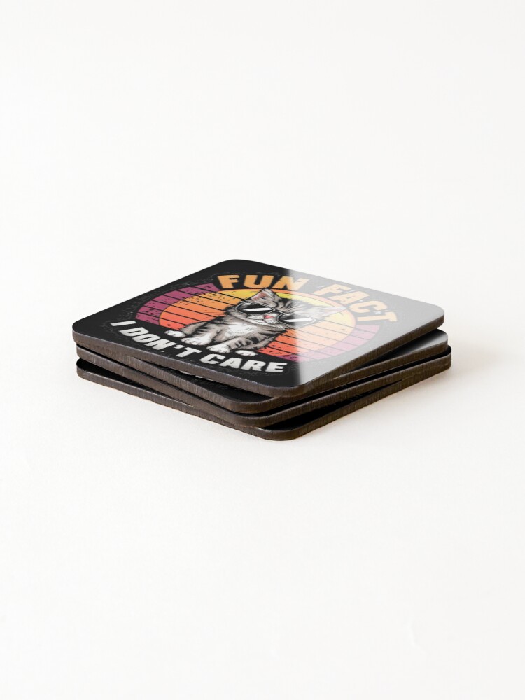 Thumbnail 4 of 5, Coasters (Set of 4), Fun Fact designed and sold by Raloel.