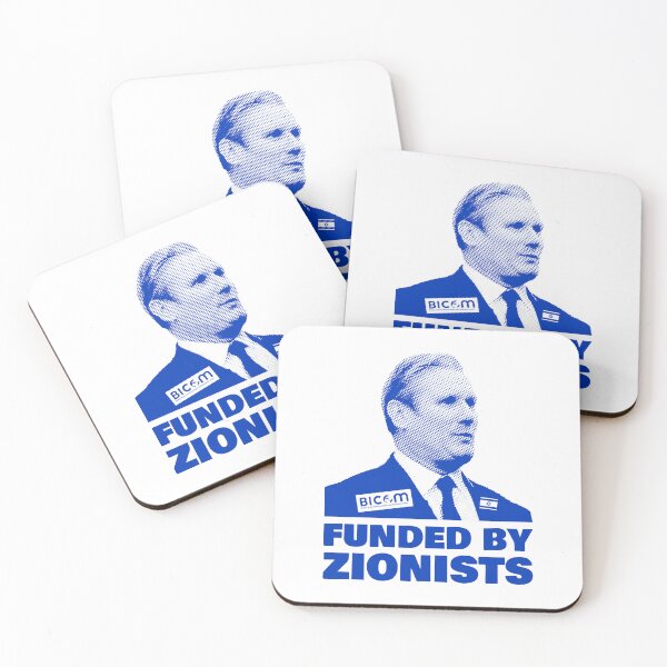 Item preview, Keir Starmer Funded By Zionists designed and sold by Eat the Rich.
