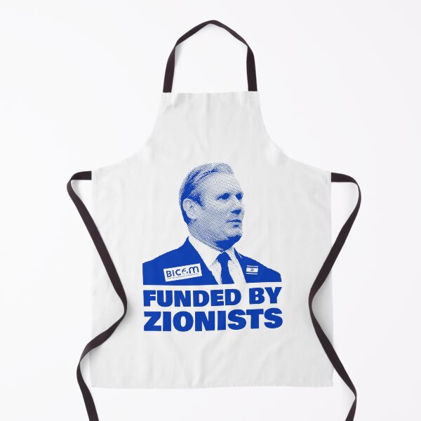 Item preview, Keir Starmer Funded By Zionists designed and sold by Eat the Rich.