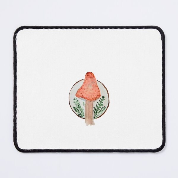 Item preview, Little mushroom print original watercolor designed and sold by GwendolynLee.