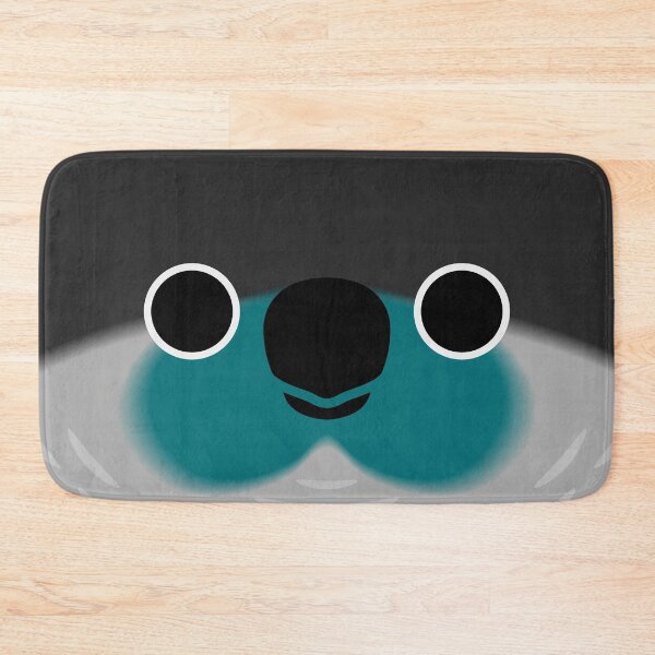Item preview, The face of a Turquoise Green-cheeked parakeet designed and sold by INKOYADO.