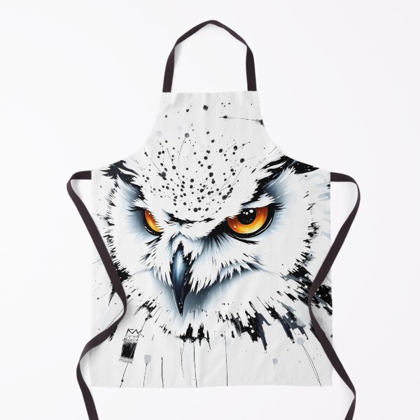 Item preview, White & black owl designed and sold by nataliakuruch.