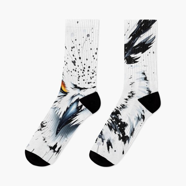 Item preview, White & black owl designed and sold by nataliakuruch.