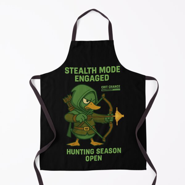 Item preview, Stealth Mode Engaged – Funny Archer Duck Gamer Shirt designed and sold by TeeTimeTreasure.