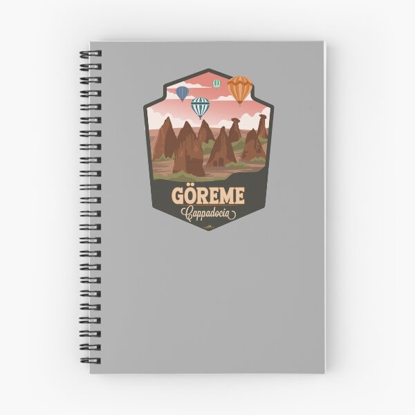 Item preview, Cappadocia Goreme Turkey Türkiye Balloon Flight Sticker T-Shirt 02 designed and sold by OuterShellUK.