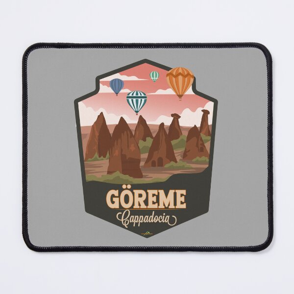 Item preview, Cappadocia Goreme Turkey Türkiye Balloon Flight Sticker T-Shirt 02 designed and sold by OuterShellUK.