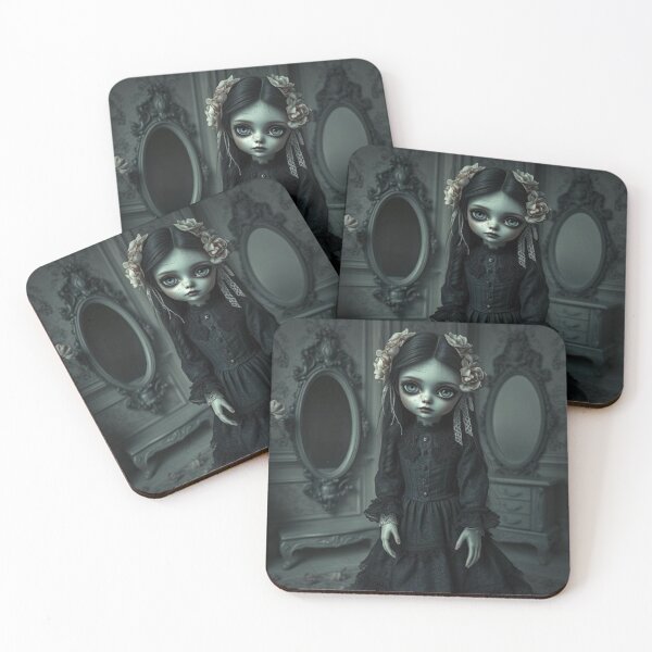 Item preview, Copy of Porcelain Whispers" or "The Doll in the Shadows designed and sold by PratikG24.