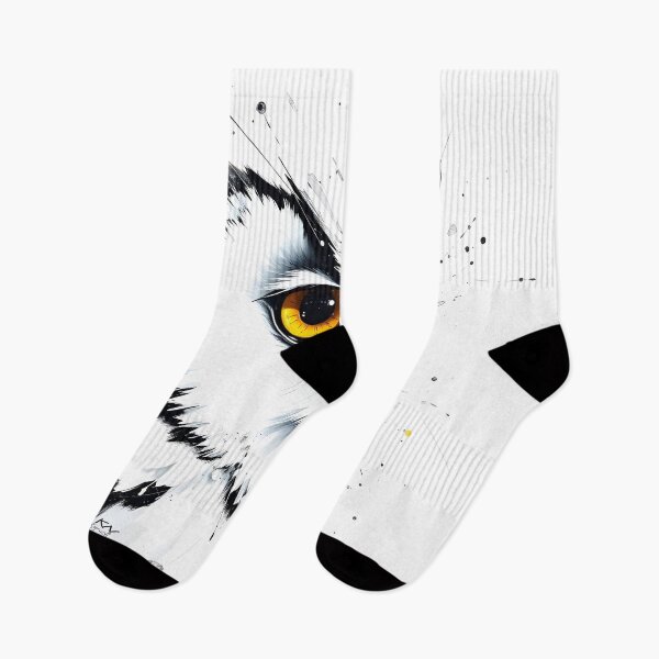 Item preview, White & black owl designed and sold by nataliakuruch.