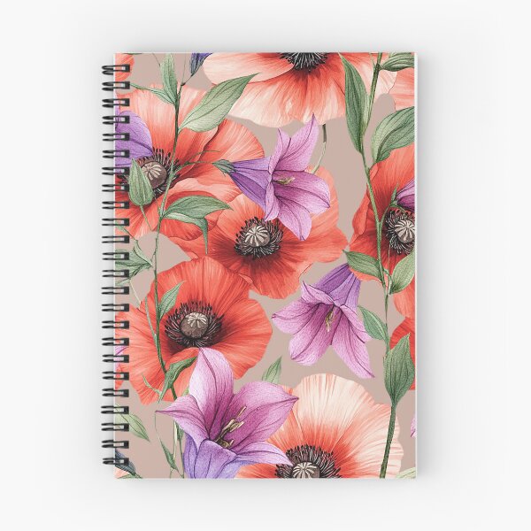 Item preview,  Poppies Campanula designed and sold by Tina Veenstra.