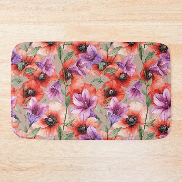 Item preview,  Poppies Campanula designed and sold by Tina Veenstra.