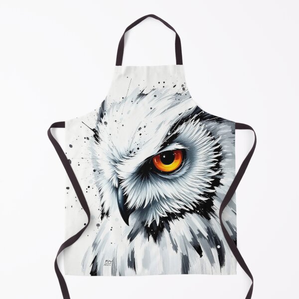 Item preview, White & black owl designed and sold by nataliakuruch.