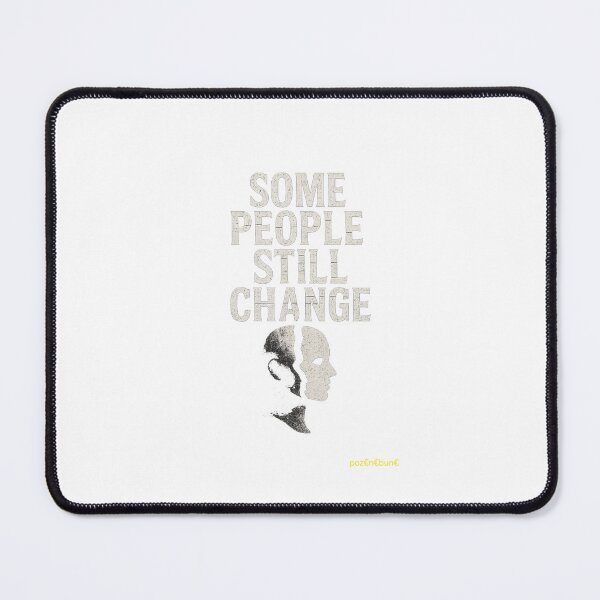 Item preview, Some People Still Change – Fragmented Face Quote Design designed and sold by AkaMix1.