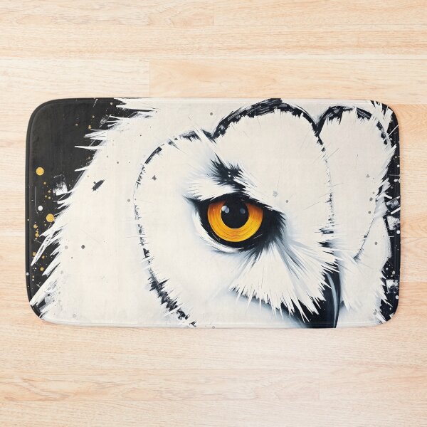 Item preview, White & black owl designed and sold by nataliakuruch.