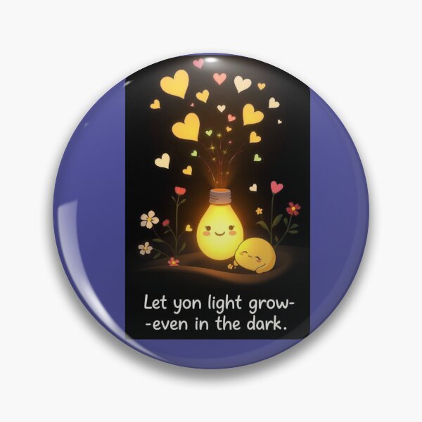 Item preview, Fais briller ta lumière – même dans l’obscurité   Let Your Light Grow – Even in the Dark designed and sold by Drawingshirts.