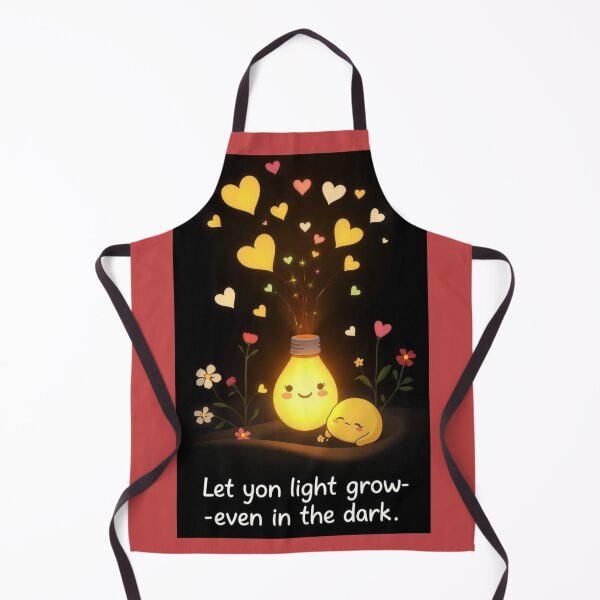 Item preview, Fais briller ta lumière – même dans l’obscurité Let Your Light Grow – Even in the Dark designed and sold by Drawingshirts.