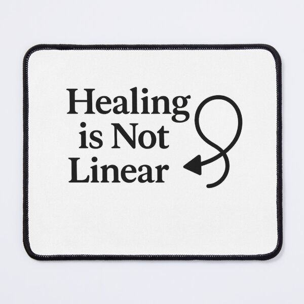 Item preview, Healing is Not Linear designed and sold by Hashbrown Habits.