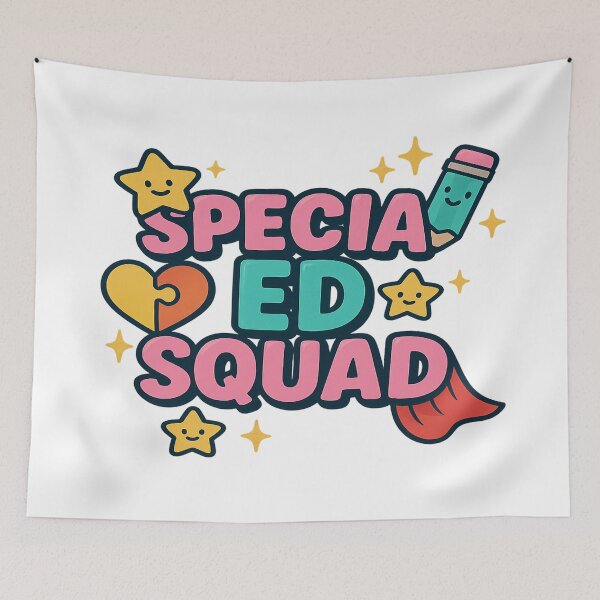 Item preview, Special Ed Squad – Fun Back to School  designed and sold by Rajasekar.