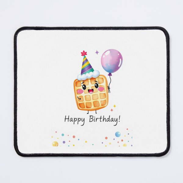 Item preview, Waffle birthday Cool cute kawaii meme gift vanilla syrup designed and sold by CheeseBlueprint.