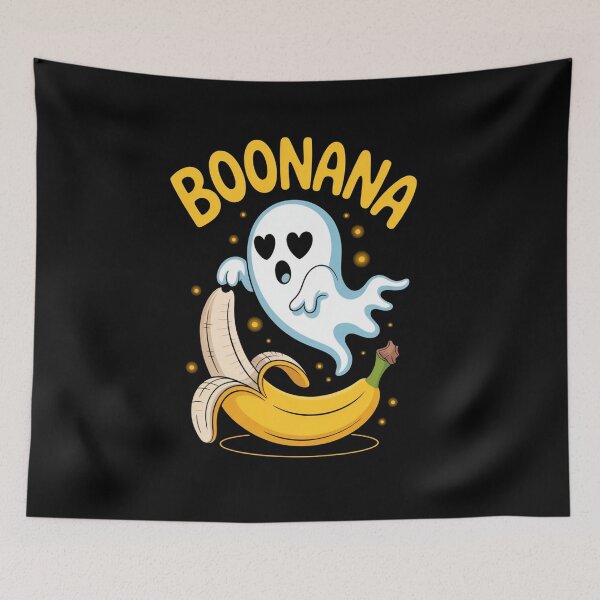 Item preview, Banana ghost designed and sold by Raloel Art.