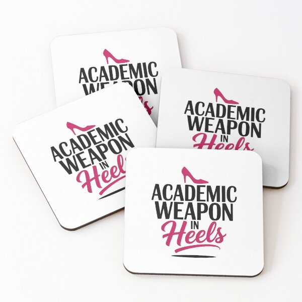 Item preview, Academic Weapon in Heels – Bold Empowerment Student designed and sold by MagicWander.