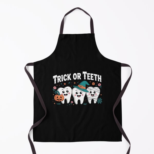Item preview, Funny Trick Or Teeth Halloween Dental Hygienist designed and sold by blueyeeti.
