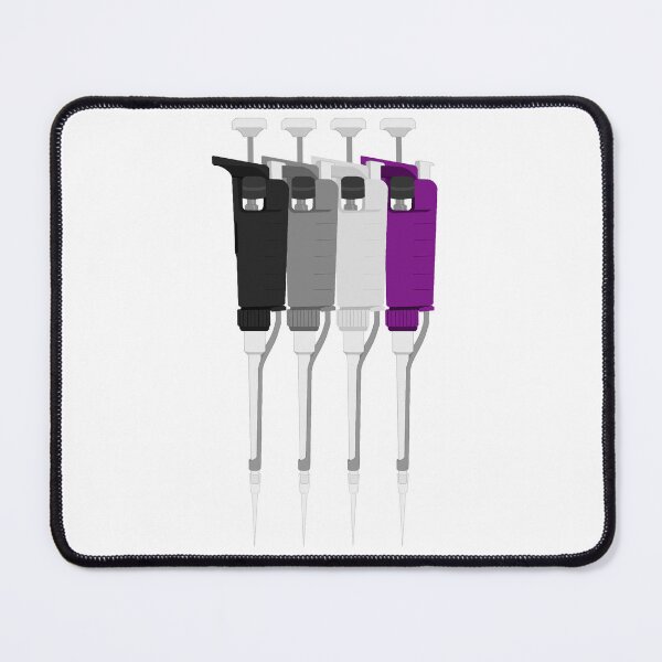 Item preview, Asexual Pride Micropipettes designed and sold by emmacatwheels.