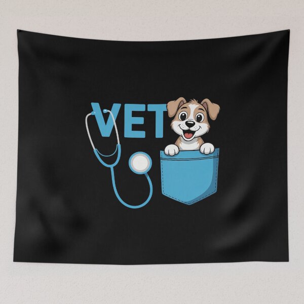 Item preview, Funny Veterinarian Costume Halloween Animal Pet Doctor designed and sold by blueyeeti.