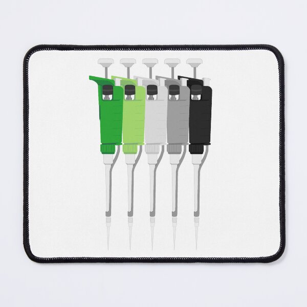 Item preview, Aromantic Pride Micropipettes designed and sold by emmacatwheels.