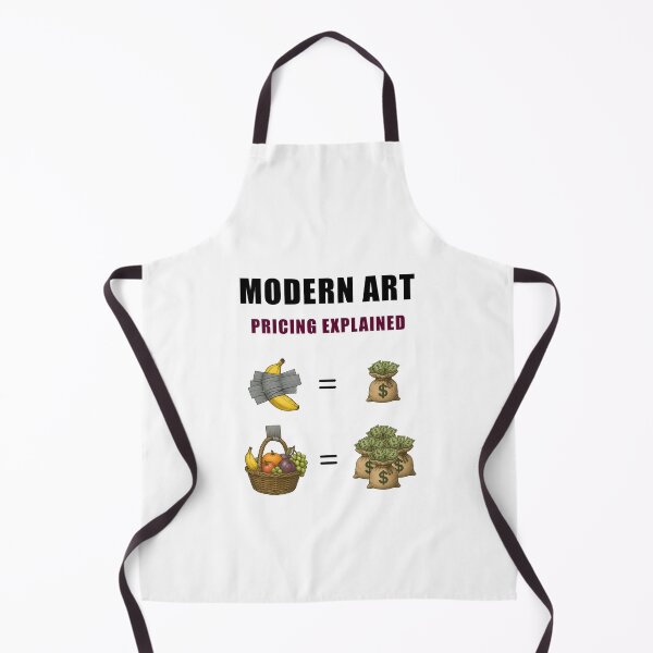 Item preview, Modern Art Pricing Explained – Funny Conceptual Design designed and sold by DanielBDesigns.
