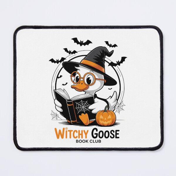 Item preview, Funny Witchy Goose Book Club Halloween designed and sold by blueyeeti.