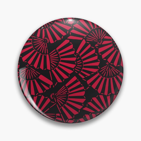 Item preview, Japanese hand fans - seamless vintage pattern designed and sold by Japan Design Prints.