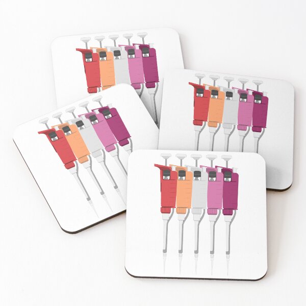 Item preview, Lesbian Pride Micropipettes designed and sold by emmacatwheels.