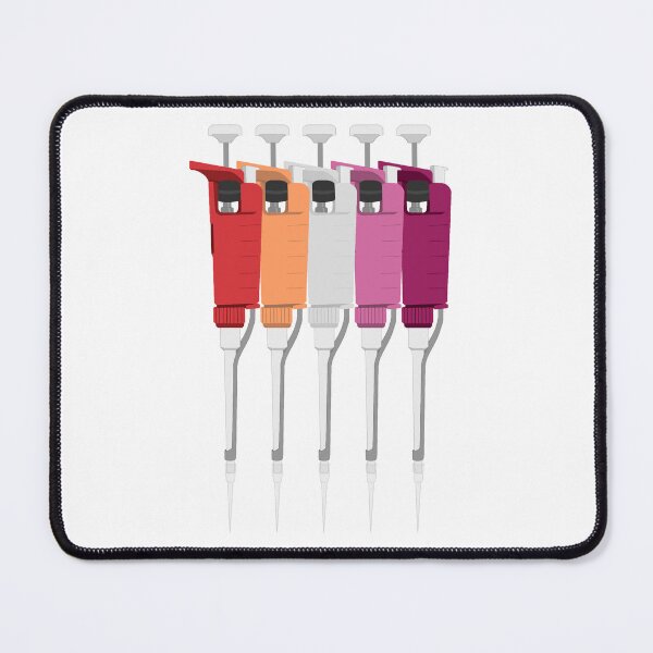 Item preview, Lesbian Pride Micropipettes designed and sold by emmacatwheels.