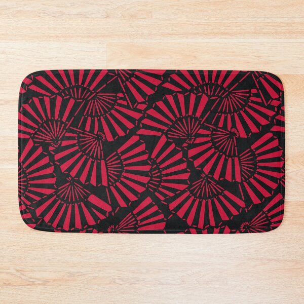 Item preview, Japanese hand fans - seamless vintage pattern designed and sold by Japan Design Prints.