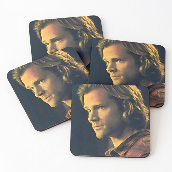 Item preview, Jared Padalecki portrait designed and sold by Pinkgnomie.