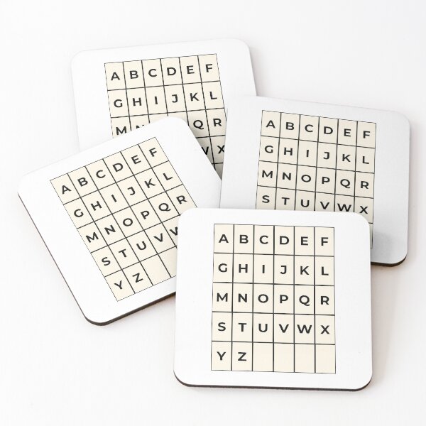 Item preview, Minimalist Alphabet Poster – A to Z in Pastel Cream designed and sold by thoratsdesign.
