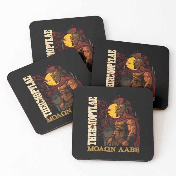 Item preview, Spartan Warrior at Battle of Thermopylae designed and sold by MehMerchTees.