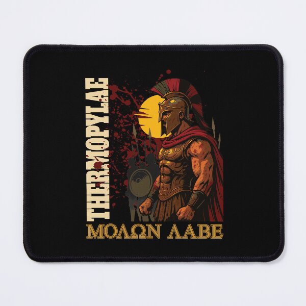 Item preview, Spartan Warrior at Battle of Thermopylae designed and sold by MehMerchTees.