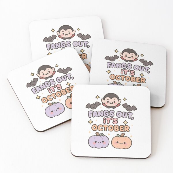 Item preview, Fangs Out, It’s October – Kawaii Edition designed and sold by Aube11.