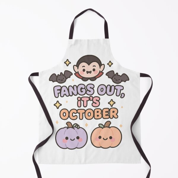 Item preview, Fangs Out, It’s October – Kawaii Edition designed and sold by Aube11.