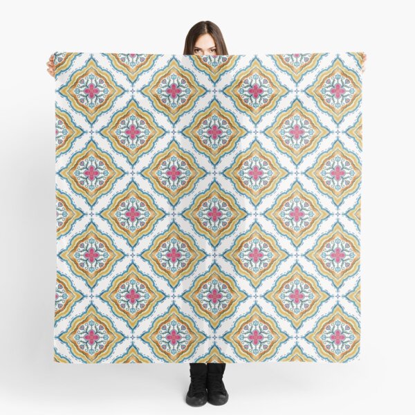 Item preview, Flower Red Yellow Seamless Fabric Patterns designed and sold by iSaRinRaDa.