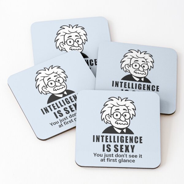 Item preview, Kopie von Smart & Quirky Intelligence Is Sexy, thinker’s gift designed and sold by Kreativa1.