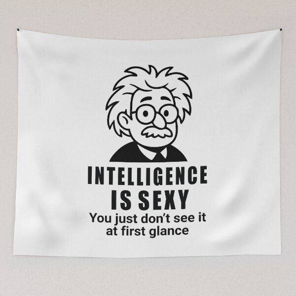 Item preview, Kopie von Smart & Quirky Intelligence Is Sexy, thinker’s gift designed and sold by Kreativa1.
