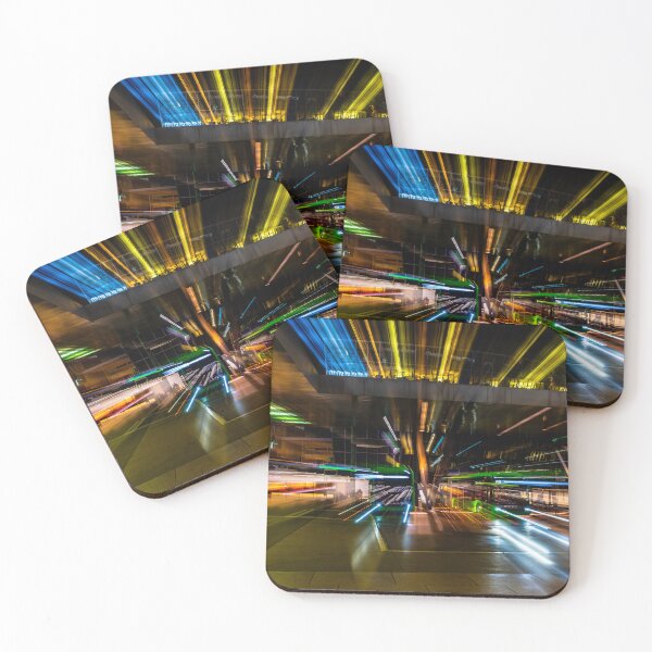Item preview, Bus Station with Bus and with Light Effect at Night designed and sold by Mats Silvan.
