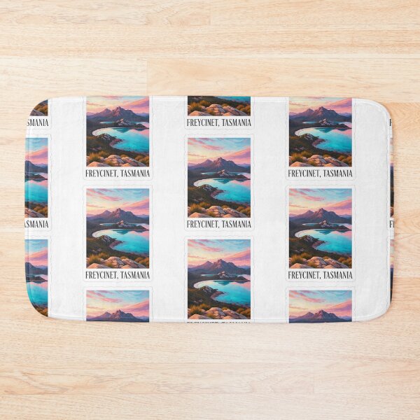 Item preview, Golden Hour at Freycinet: An Atmospheric Tasmania Painting designed and sold by Digital Dreams Arts.