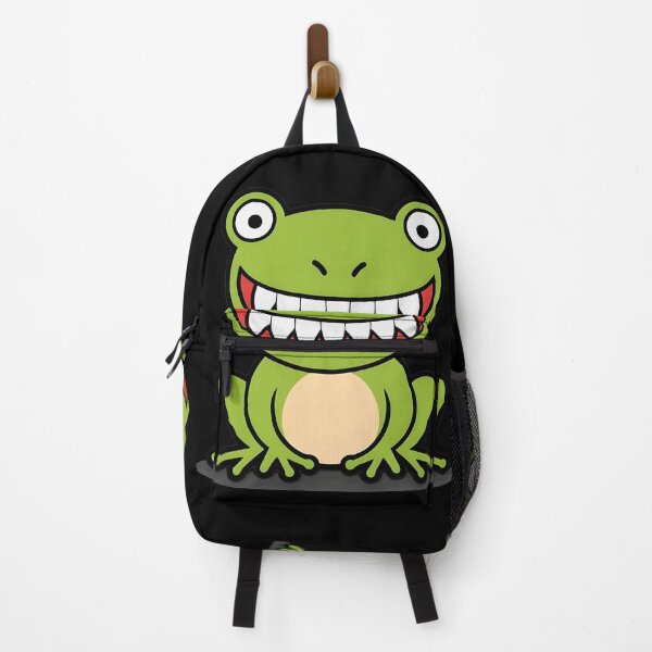 Item preview, Cute Funny Cartoon Frog With Big Tooth Smile designed and sold by Shoot-The-Moon.