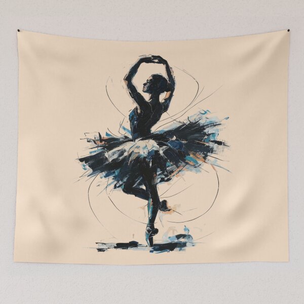 Item preview, Dynamic Ballet Dancer En Pointe  designed and sold by Aise06.