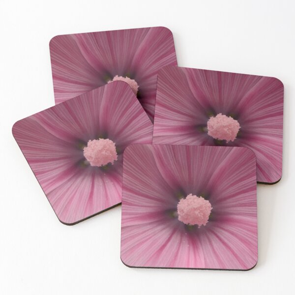 Item preview, Close-Up of Pink Mallow Flower designed and sold by Goiko7Margarita.