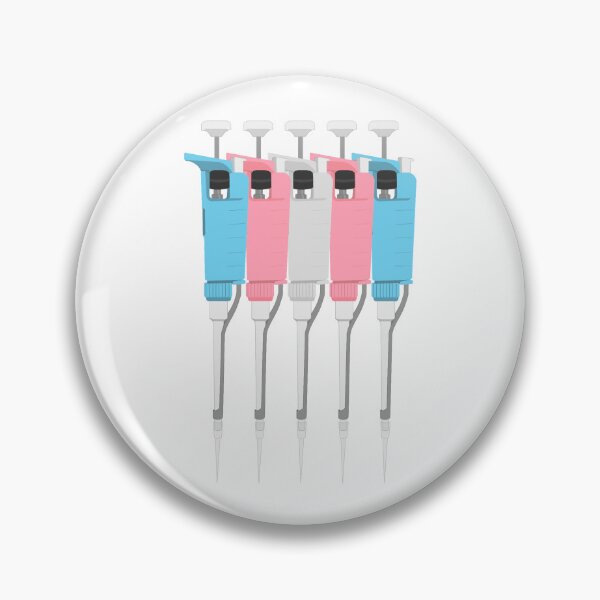Item preview, Transgender Pride Micropipettes designed and sold by emmacatwheels.